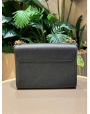 LOUIS VUITTON TWIST MM IN BLACK EPI LEATHER
