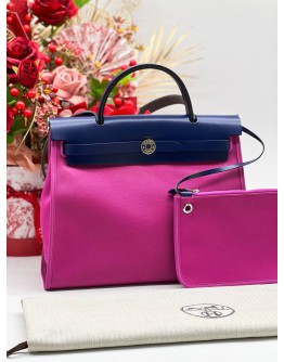 HERMES HERBAG PM TOP HANDLE BAG 