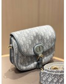 CHRISTIAN DIOR BOBBY BAG IN GRAY DIOR OBLIQUE JACQUARD CANVAS