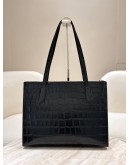 COACH NINA CARRYALL TOTE BAG IN CROC EMBOSSED LEATHER