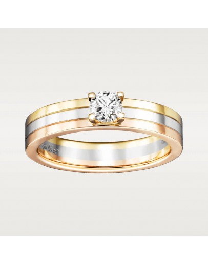 CARTIER VENDOME LOUIS SOLITAIRE RING 