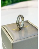 BVLGARI B.ZERO 1 IN 18K 750 WHITE GOLD RING  