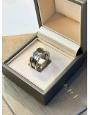 BVLGARI B.ZERO 3 BANDS IN 18K 750 WHITE GOLD RING