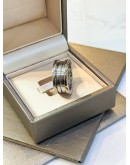 BVLGARI B.ZERO 3 BANDS IN 18K 750 WHITE GOLD RING