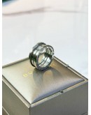 BVLGARI B.ZERO 3 BANDS IN 18K 750 WHITE GOLD RING