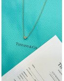 TIFFANY & CO 18K 750 YELLOW GOLD WITH 0.1CT DIAMOND NECKLACE