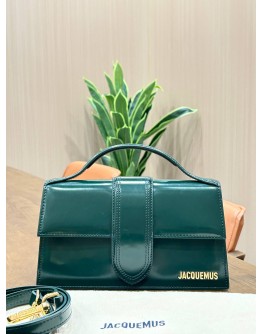 JACQUEMUS LE GRAND BAMBINO LEATHER HANDBAG 