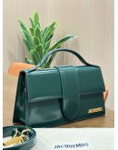 JACQUEMUS LE GRAND BAMBINO LEATHER HANDBAG 