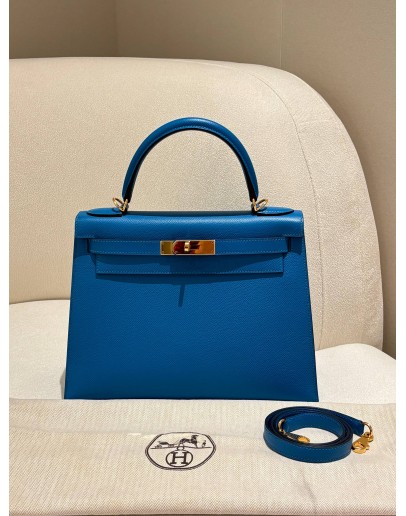 HERMES KELLY 30 IN EPSOM LEATHER WITH GOLD HARDWARE (GHW)