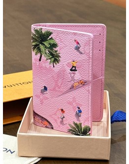 LOUIS VUITTON POCKET ORGANIZER IN PINK SKATEBOARD MONOGRAM CANVAS 