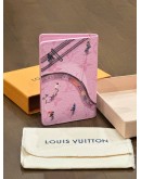 LOUIS VUITTON POCKET ORGANIZER IN PINK SKATEBOARD MONOGRAM CANVAS 