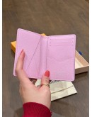 LOUIS VUITTON POCKET ORGANIZER IN PINK SKATEBOARD MONOGRAM CANVAS 