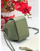 LOEWE HAMMOCK MINI OLIVE CALFSKIN LEATHER CROSSBODY BAG