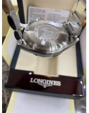 LONGINES CONQUEST V.H.P CHRONOGRAPH REF L3.727.4.96.6 44MM QUARTZ UNISEX WATCH -FULL SET-