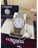 (BRAND NEW) 2023 LONGINES PRESENCE REF: L4.790.4.11.6 QUARTZ UNISEX WATCH -FULL SET-