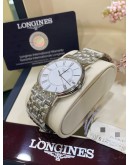 (BRAND NEW) 2023 LONGINES PRESENCE REF: L4.790.4.11.6 QUARTZ UNISEX WATCH -FULL SET-