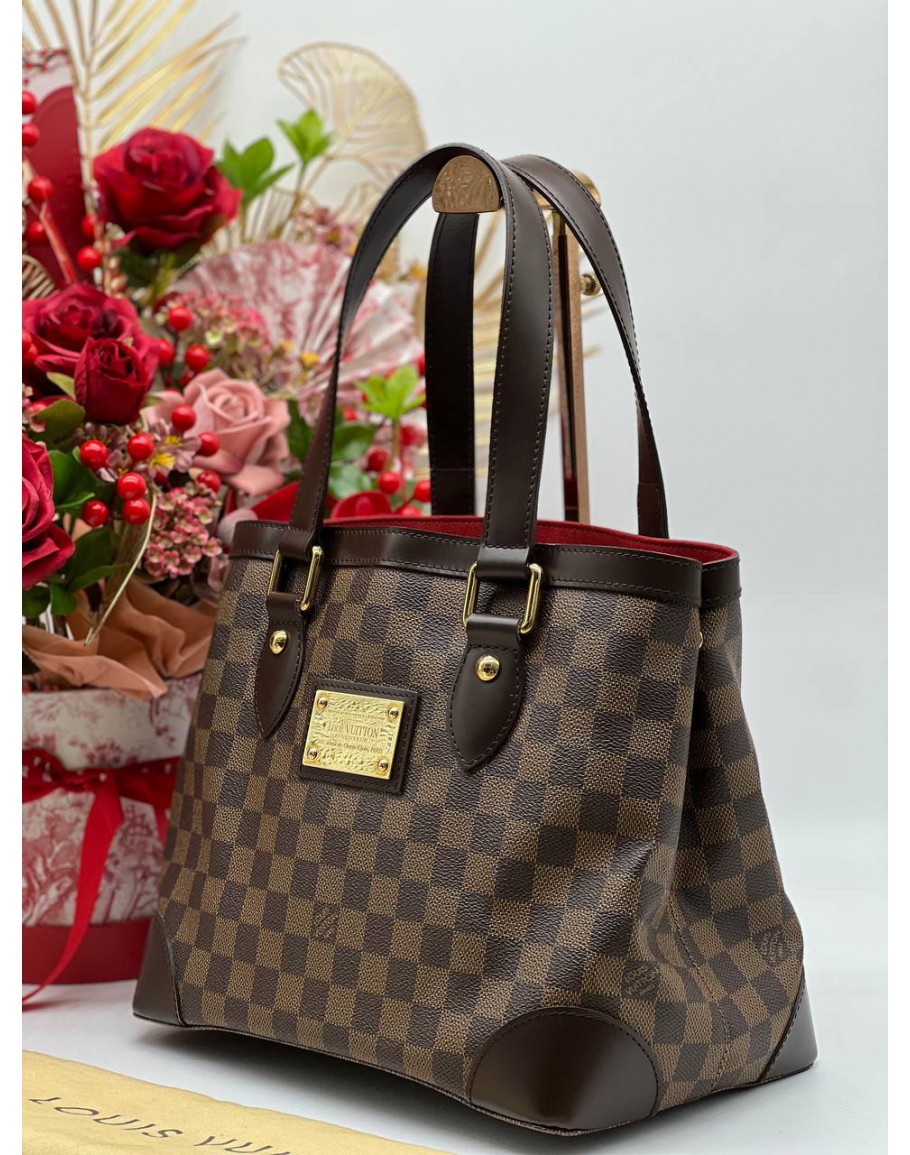 Shop for Louis Vuitton Damier Ebene Canvas Leather Hampstead PM Shoulder  Bag - Shipped from USA