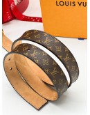 LOUIS VUITTON MONOGRAM CANVAS BELT