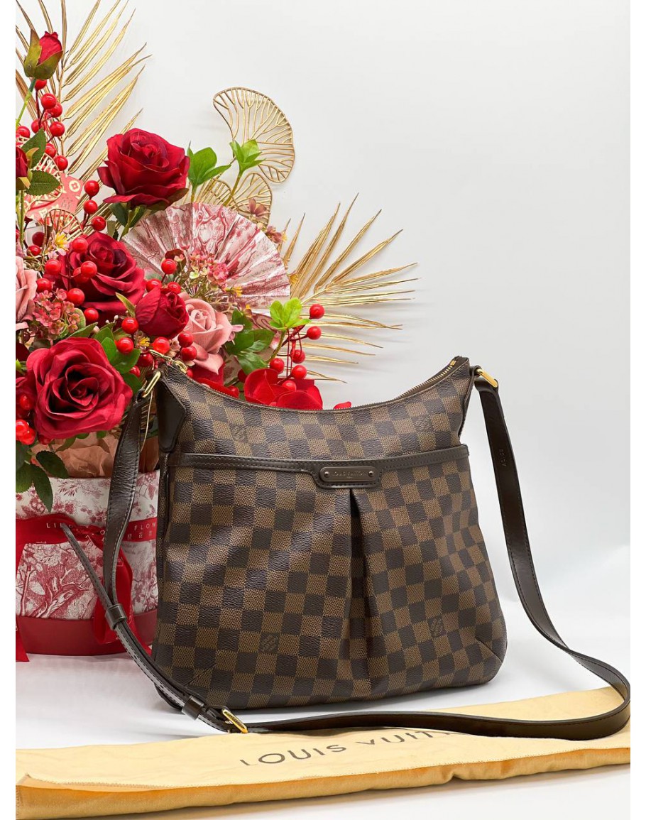 Louis Vuitton Damier Ebene Canvas Bloomsbury PM Bag For Sale at
