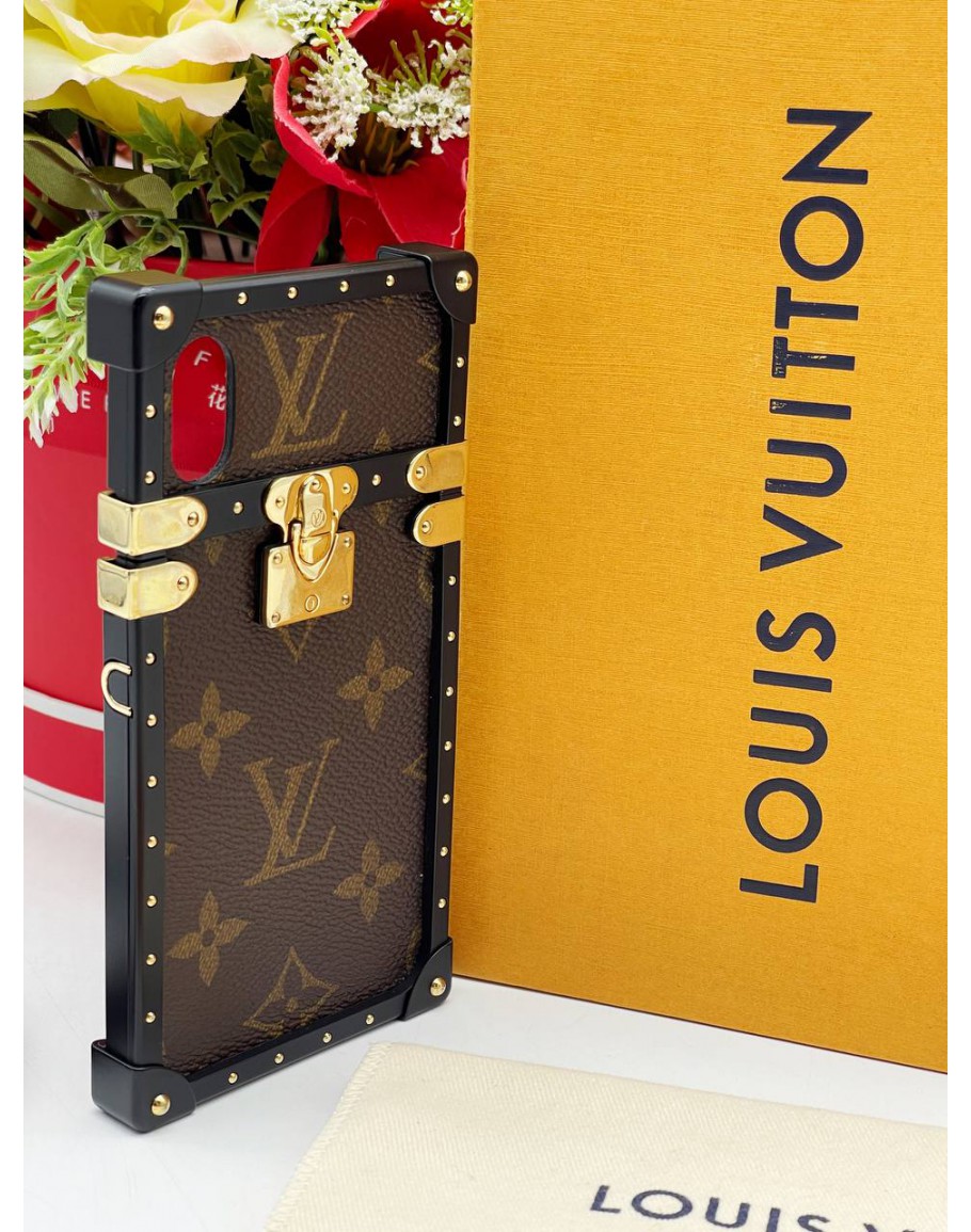 Louis Vuitton Reverse Monogram Eye Trunk iPhone x Case Xs 860568w, Size: 0.5 in