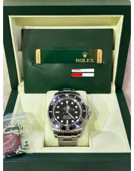 ROLEX SEA-DWELLER DEEPSEA REF 136660 BLACK DIAL 44MM AUTOMATIC WATCH