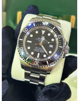 ROLEX SEA-DWELLER DEEPSEA REF 136660 BLACK DIAL 44MM AUTOMATIC WATCH