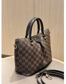 LOUIS VUITTON SIENA MM BAG IN BROWN DAMIER EBENE CANVAS