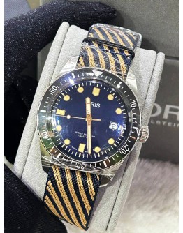 ORIS DIVERS SIXTY FIVE REF 01 733 7720 4035 BLUE DIAL 42MM AUTOMATIC WATCH