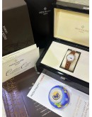 PATEK PHILIPPE CALATRAVA MOONPHASE DIAMOND IN 18K 750 YELLOW GOLD REF 4958J MOTHER OF PEARL DIAL 31MM MANUAL WINDING WATCH