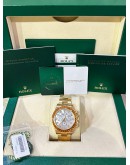ROLEX DAYTONA ORANGE SAPPHIRE FACTORY DIAMONDS SUPER VIP LIMITED EDITION 2026 SERVICE REF 116578SACO MOTHER OF PEARL DIAL 40MM AUTOMATIC WATCH