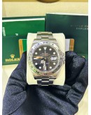 ROLEX EXPLORER II REF 216570 BLACK DIAL 42MM AUTOMATIC WATCH