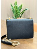 PRADA SAFFIANO LEATHER ENVELOPE CHAIN SHOULDER BAG 
