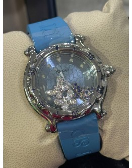 CHOPARD HAPPY SPORT 3 FLOATING BUTTERFLY DIAMONDS