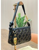 LOUIS VUITTON LIMITED SPECIAL EDITION MONOGRAM ECLIPSE POCHETTE ACCESSORIES BAG WITH SEQUINS EMBELLISHMENT 