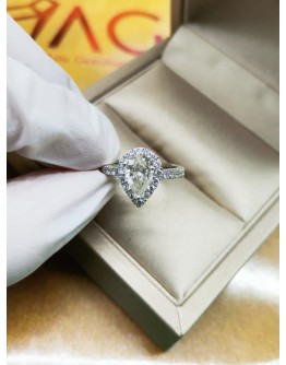 DIAMOND PEAR BRILLIANT RING