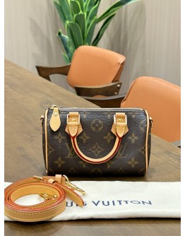 LOUIS VUITTON NANO SPEEDY IN MONOGRAM CANVAS 