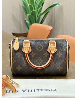 LOUIS VUITTON NANO SPEEDY IN MONOGRAM CANVAS 