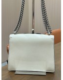 GUCCI DIONYSUS CHAIN SHOULDER BAG IN BLUE, RED & WHITE CRYSTAL BEADED EMBROIDERED SNAKE 