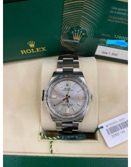 ROLEX OYSTER PERPETUAL REF 12600 36MM AUTOMATIC UNISEX WATCH -FULL SET-