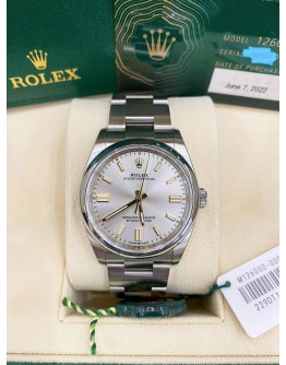 ROLEX OYSTER PERPETUAL REF 12600 36MM AUTOMATIC UNISEX WATCH -FULL SET-