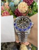 ROLEX GMT-MASTER II BATMAN REF 126710 40 MM AUTOMATIC UNISEX WATCH 