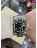 ROLEX SUBMARINER DATE REF 16610LV 40MM AUTOMATIC UNISEX WATCH  