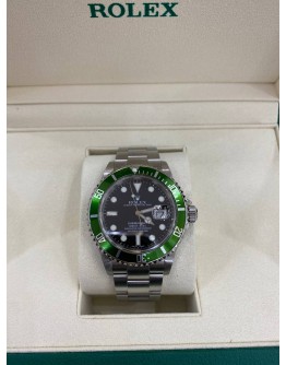 ROLEX SUBMARINER DATE REF 16610LV 40MM AUTOMATIC UNISEX WATCH  