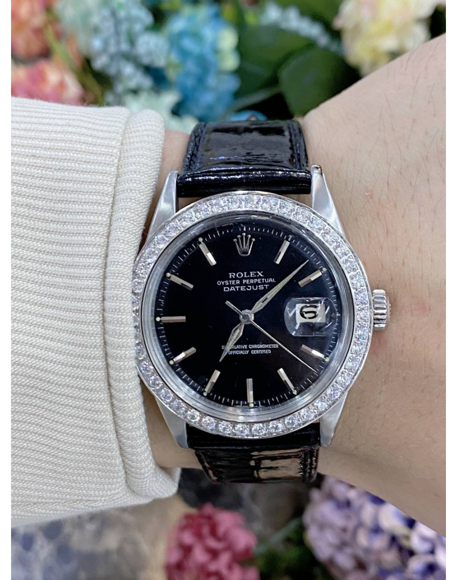 ROLEX DATEJUST REF 1603 AUTOMATIC UNISEX WATCH