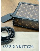 LOUIS VUITTON MONOGRAM MACASSAR CLUTCH BOX CROSSBODY BAG 