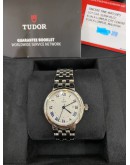 TUDOR 35500 CLAIRE DEROSE AUTOMATIC WHITE DIAL WATCH -FULL SET-