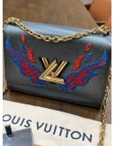 LOUIS VUITTON MM TWIST IN EPI LEATHER SEQUINNED FLAME EMBROIDERY 