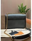 LOUIS VUITTON MM TWIST IN EPI LEATHER SEQUINNED FLAME EMBROIDERY 