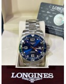 LONGINES HYDROCONQUEST 300M REF L3.781.4.96.6 BLUE DIAL 41MM AUTOMATIC WATCH