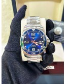 LONGINES HYDROCONQUEST 300M REF L3.781.4.96.6 BLUE DIAL 41MM AUTOMATIC WATCH